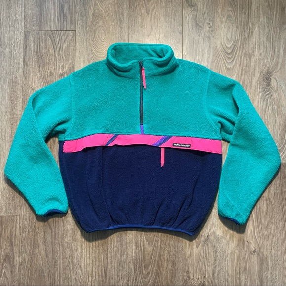 Vintage 90’s Sierra Designs Fleece Half Zip Pullover - Picture 5 of 17